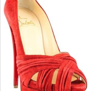 New Christian Louboutin Red Shoes Christmas 🎄